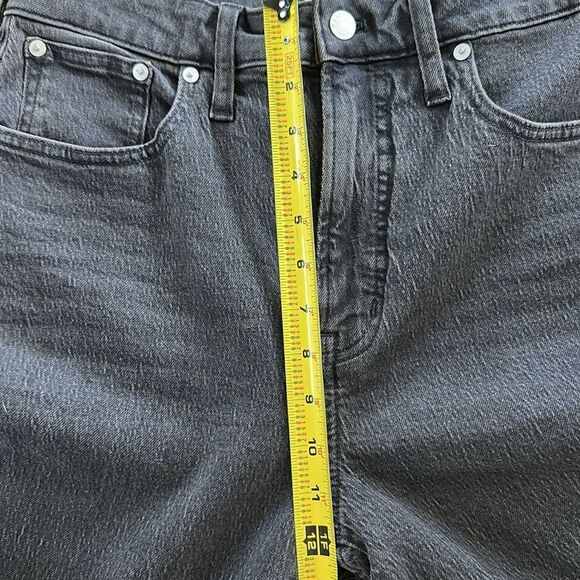 Madewell Curvy Perfect Vintage Straight Jean in Lunar Wash like new 29 tall - Picture 11 of 11